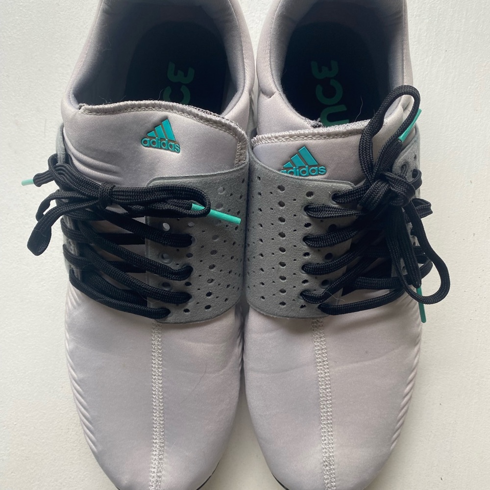 Adidas Gray Athletic Shoes with Modern Design